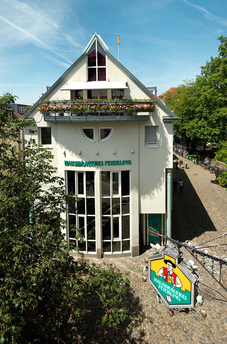 Gaststätte Gebäude Hausbrauerei Feierling