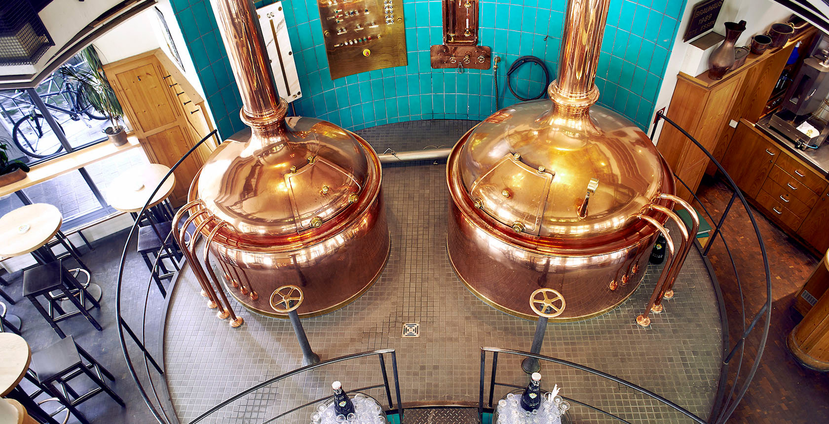 Kupferkessel Hausbrauerei Feierling